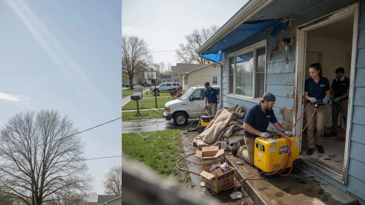 Basement Flood Cleanup in Worthington, WV near me